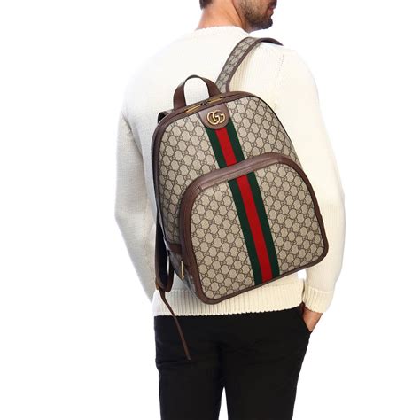 mochilas gucci para hombre|mochila gucci.